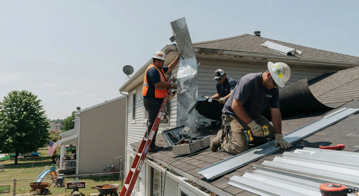 Storm Damage Metal Roof Repair in Hotchkiss, CO